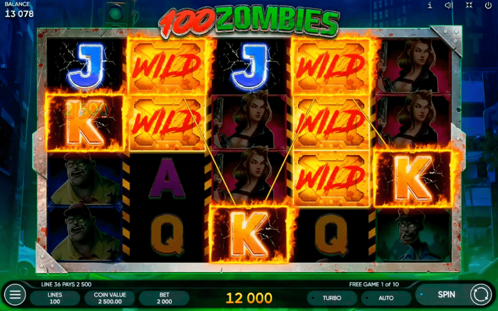 100 Zombies gra