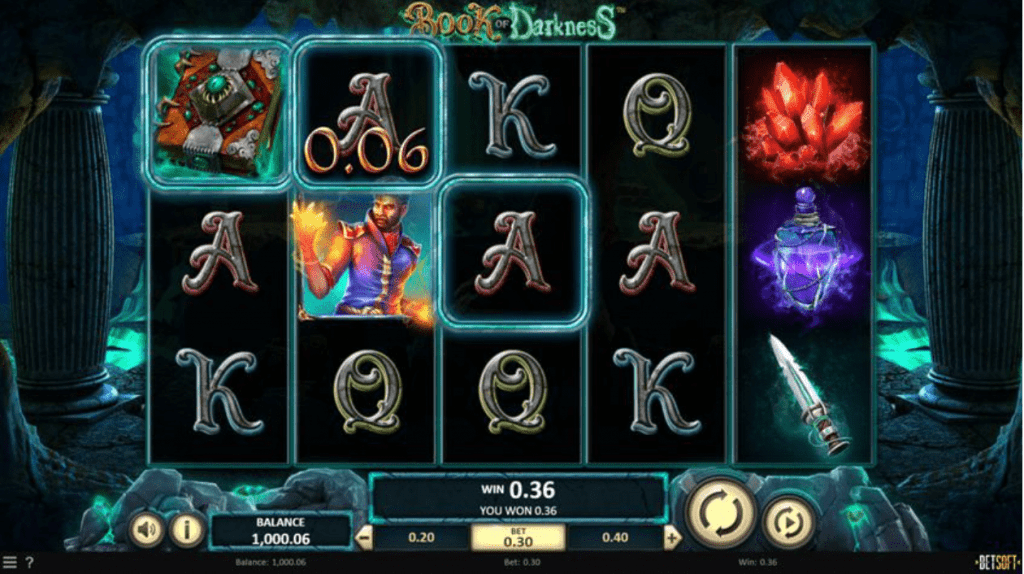 Book of Darkness slot: symbole